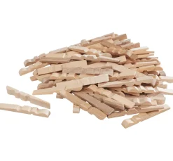 VBS XXL Holz, Mdf & Pappmaché|Bastelzubehör>VBS Holzklammern-Teile, 100 Stück