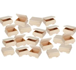 VBS XXL Decoupage|Décopatch>VBS Holzkästchen "Bauchig", 20 Stück