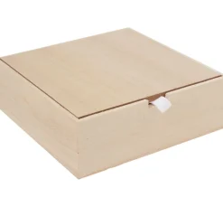 VBS Brandmalerei|Serviettentechnik>Holzkästchen "Quadrat" mit losem Deckel