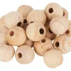 Kinder VBS Holz|Holzperlen>Holzkugeln durchgebohrt "Ø 10 mm"