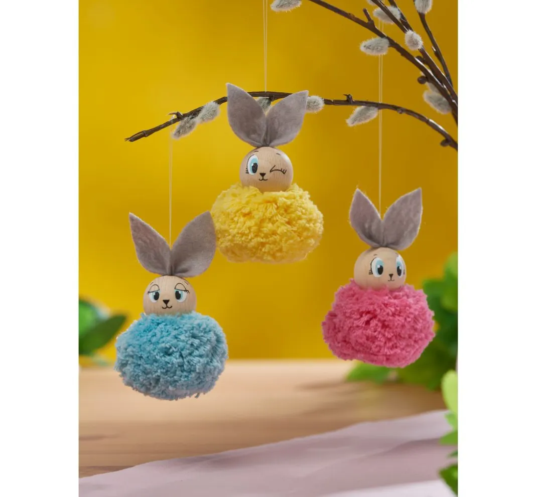 Kinder VBS Holz|Holz, Mdf & Pappmaché>Holzkugeln durchgebohrt "Ø 30 mm"