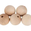 Kinder VBS Holz|Holz, Mdf & Pappmaché>Holzkugeln halbgebohrt "Ø 40 mm"