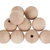 Kinder VBS Holz|Holz, Mdf & Pappmaché>Holzkugeln halbgebohrt "Ø 20 mm"