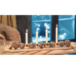 Kinder VBS Holz|Holz, Mdf & Pappmaché>Holzkugeln mit großer Bohrung "Ø 50 mm"