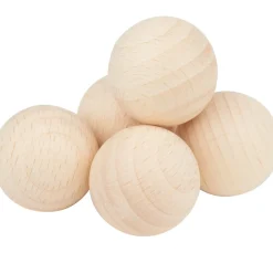 Kinder VBS Holz|Holz, Mdf & Pappmaché>Holzkugeln ohne Bohrung "Ø 30 mm"