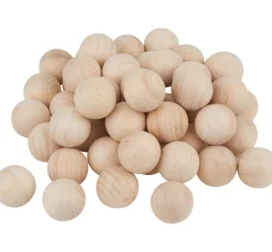 Kinder VBS Holz|Holz, Mdf & Pappmaché>Holzkugeln ohne Bohrung "Ø 25 mm"