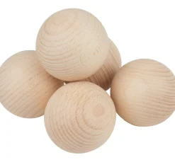 Kinder VBS Holz|Holz, Mdf & Pappmaché>Holzkugeln ohne Bohrung "Ø 50 mm"