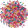 Kinder VBS XXL Perlen|Perlensterne>VBS Holzperlen "Farbmix", 250 g