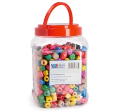 Kinder VBS Holzperlen|Holz>Holzperlenmix, 700g