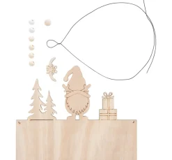 VBS Serviettentechnik|Decoupage>Holz-Schild "Wichtel"