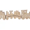 VBS Holz, Mdf & Pappmaché>Holz-Silhouette "Weihnachtszug"