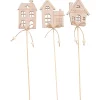 VBS Holz, Mdf & Pappmaché>Holz-Stecker "Häuser", 3-er Set