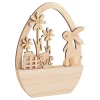 VBS Holz, Mdf & Pappmaché>Holz-Steckmotiv Ei "Meister Lampe"