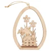 VBS Anhänger|Holz, Mdf & Pappmaché>Holz-Steckmotiv Ei-Anhänger "Hase mit Möhre"