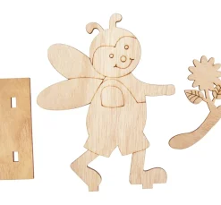 VBS Holz, Mdf & Pappmaché>Holzsteckmotiv "Frühlingsbote"