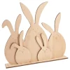 VBS Decoupage|Décopatch>Holz-Steckmotiv "Hasenfamilie"