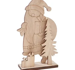 VBS Holz, Mdf & Pappmaché>Holz-Steckmotiv "Weihnachtsmann"