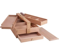 Kinder VBS Holz|Serviettentechnik>Holz-Utensilienkoffer
