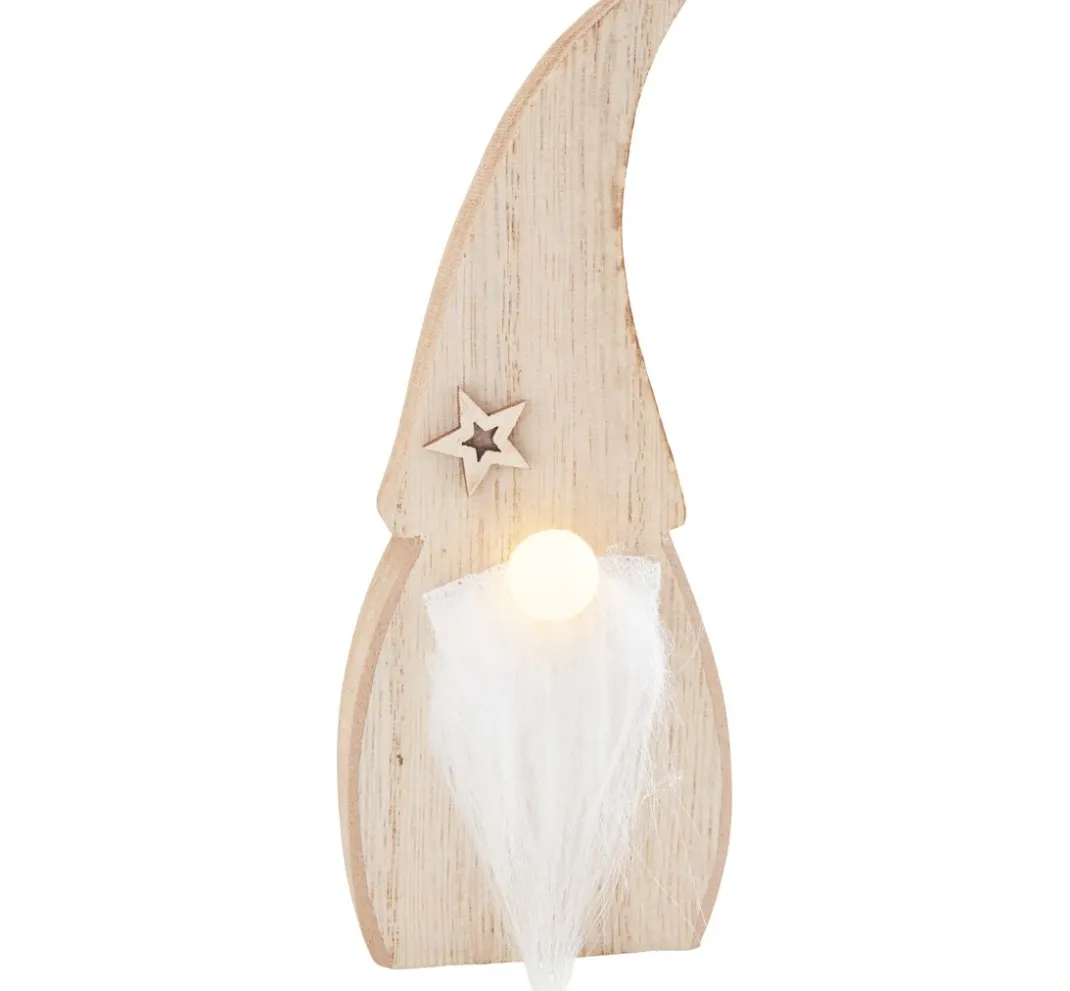 VBS Decoupage|Décopatch>Holz-Wichtel mit LED-Nase