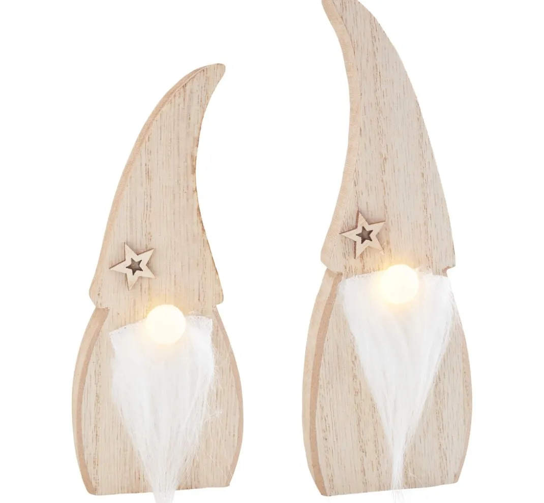 VBS Decoupage|Décopatch>Holz-Wichtel mit LED-Nase