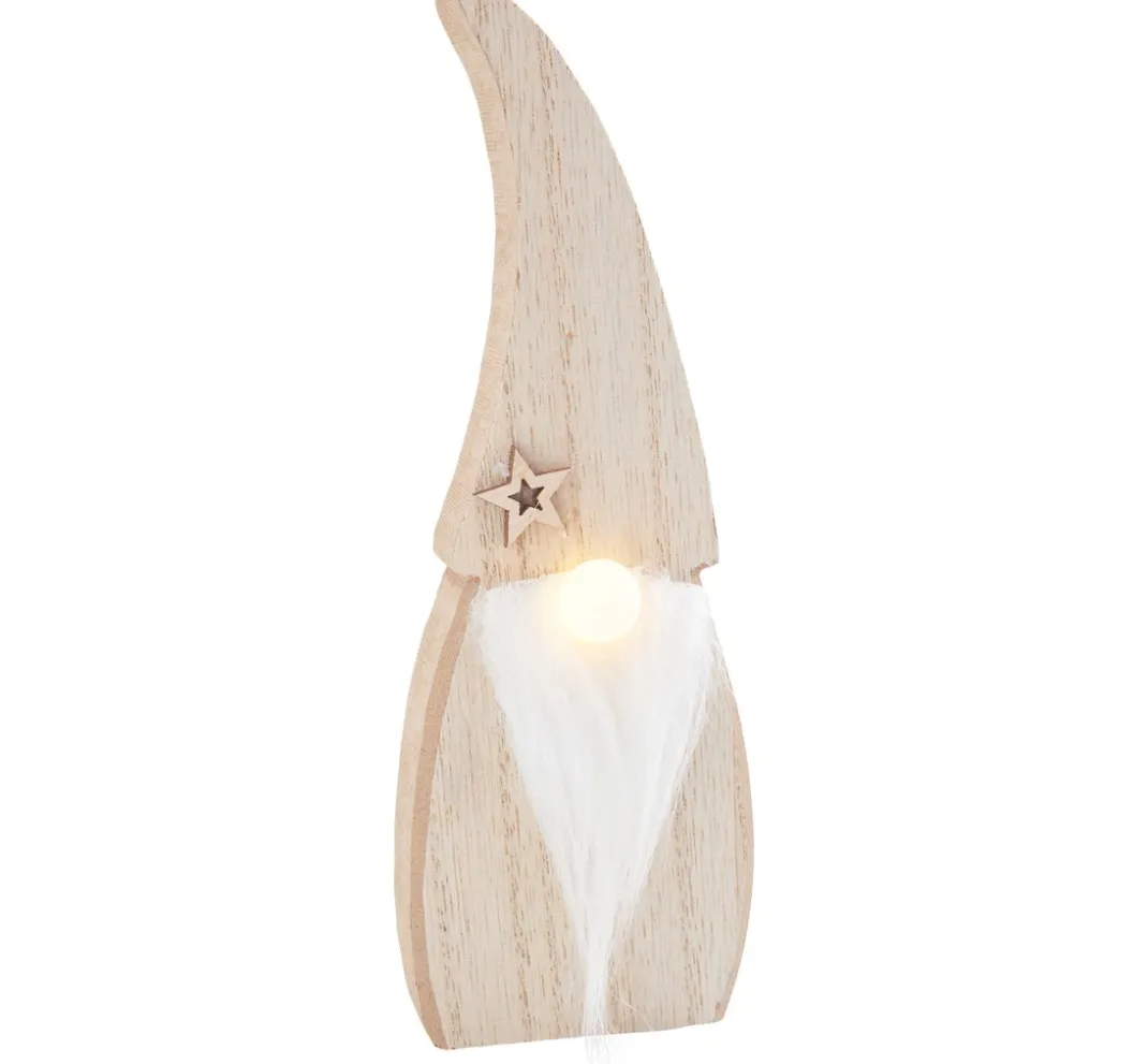VBS Decoupage|Décopatch>Holz-Wichtel mit LED-Nase