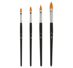 VBS Pinsel|Pinsel, Schwämme & Spachtel>Katzenzungenpinsel "BASIC", 4er-Set