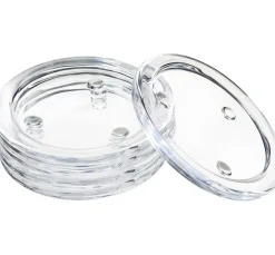 VBS Glasgravur|Kerzen Gestalten>Kerzen Glasuntersetzer, 5 Stück, Ø 10 cm