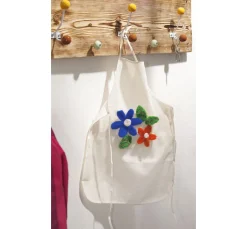 VBS XXL Batik|Textil-Design>VBS Kinderschürzen mit Vordertasche, 10 Stück