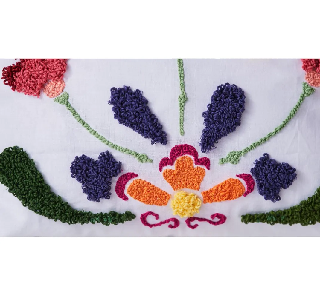 VBS Batik|Textil-Design>Kissenhülle, Weiß, 39 x 39 cm