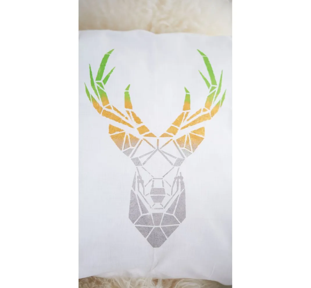 VBS Batik|Textil-Design>Kissenhülle, Weiß, 39 x 39 cm