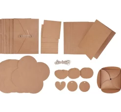 VBS Weiteres|Karten & Umschläge>Kraftpapier-Set "Verschenken"