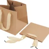 VBS Tüten & Anhänger|Tüten & Anhänger>Kraftpapiertüte quadratisch, 2 Stück