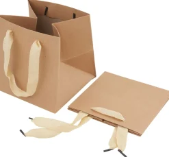 VBS Tüten & Anhänger|Tüten & Anhänger>Kraftpapiertüte quadratisch, 2 Stück