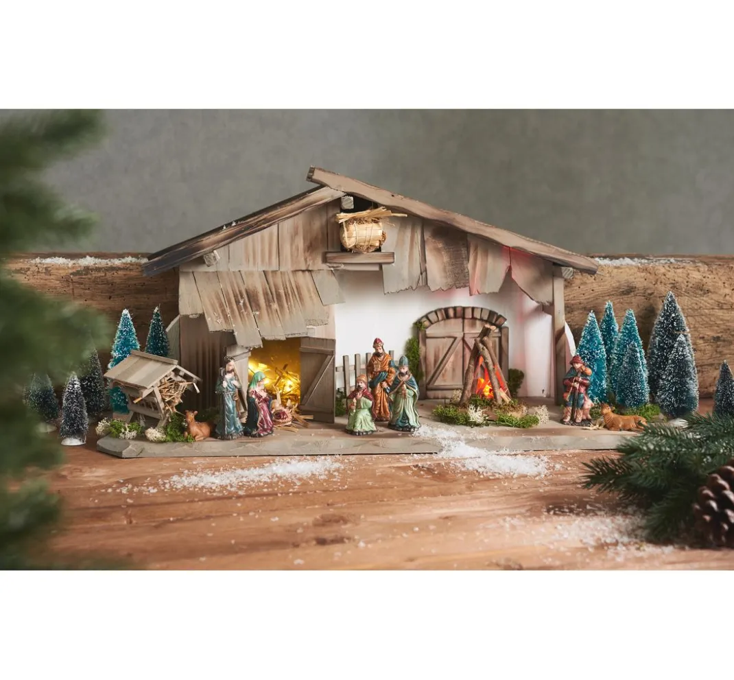 Kinder VBS Krippen|Holz>Krippe / Dekohaus