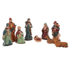 VBS Figuren|Dekofiguren & -Objekte>Krippenfiguren "Morgenland", 9-tlg.