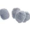 Kinder VBS Pompons|Dekofiguren & -Objekte>Kunstfell-Kugel "Oval Klein"