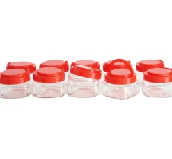 Kinder VBS XXL Weiteres|Sortierboxen & Aufbewahrung>VBS Kunststoffboxen mit Schraubdeckel, 150 ml, 10 Stück