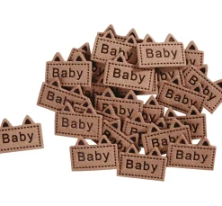 VBS XXL Sticken|Applikationen & Labels>VBS Label "Baby", 25 Stück