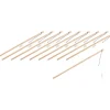 Kinder VBS Laterne Basteln|Papier>Laternenstab aus Holz mit LED, 10 Stk.