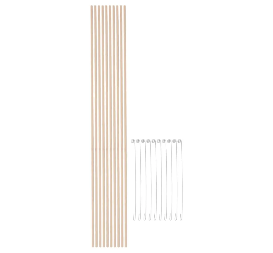 Kinder VBS XXL Papier|Laterne Basteln>VBS Laternenstäbe mit Spiraldraht, 10 Stück