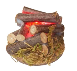 VBS Miniaturen|Krippen-Zubehör>LED Feuerstelle