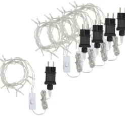 VBS Lichterketten>LED-Lichterkette, 10 LEDs, 5 Stück