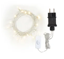 VBS Lichterketten>LED-Lichterkette mit Schalter, 20 LEDs
