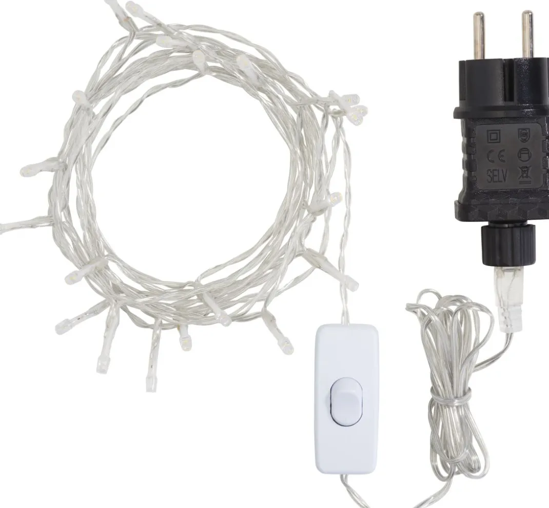 VBS Lichterketten>LED-Lichterkette mit Schalter, 20 LEDs
