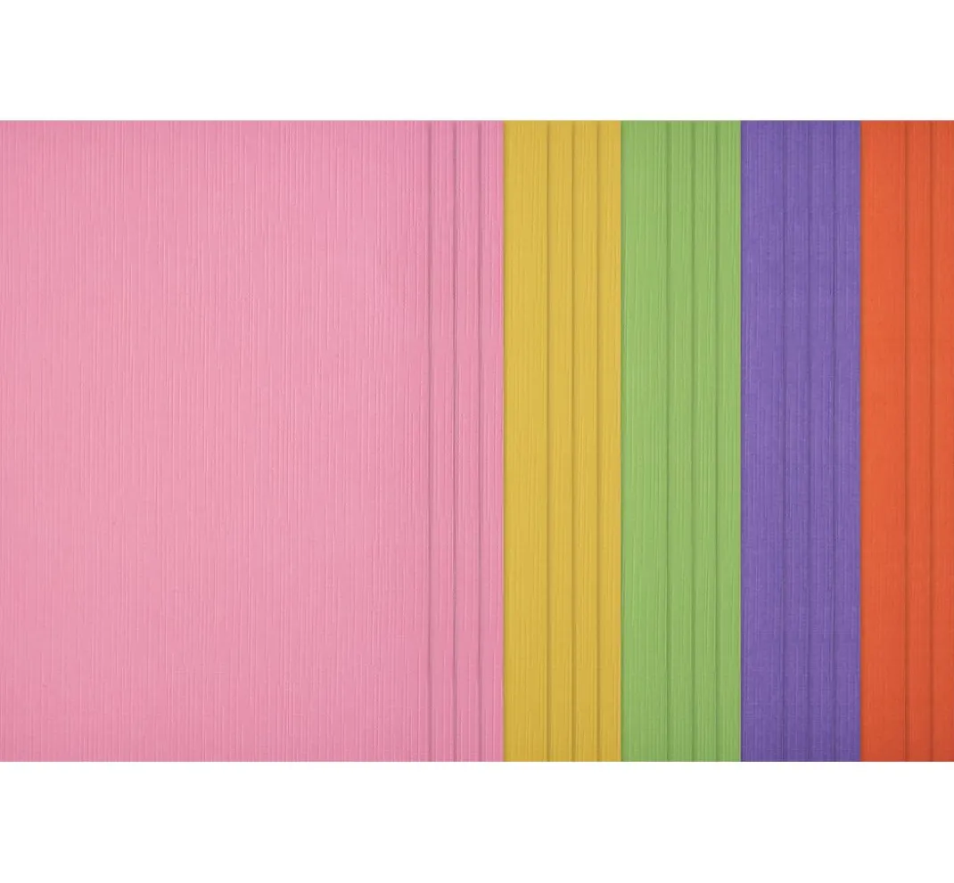 Kinder VBS Tonpapier & Fotokarton|Papier>Leinenkarton "Happy Days"