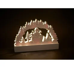 VBS Holz, Mdf & Pappmaché>Lichterbogen "Schneemann"