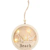 VBS Anhänger|Holz, Mdf & Pappmaché>Maritimer Anhänger "Segelboote Beach"