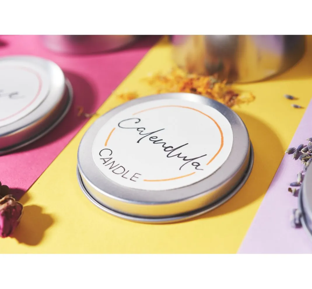 VBS XXL Seifen-Design|Naturkosmetik>VBS Metalldosen / Seifendosen "Rund", 12 Stück