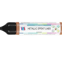 Kinder VBS Stifte & Marker|Effektfarbe>Metallic Effekt Liner, 28 ml