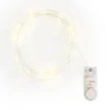 VBS Lichterketten>Micro-LED-Lichterkette "Schneeflocke", mit Timer